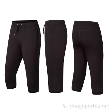 Men Jogger Sport Pantalon à moitié recadré